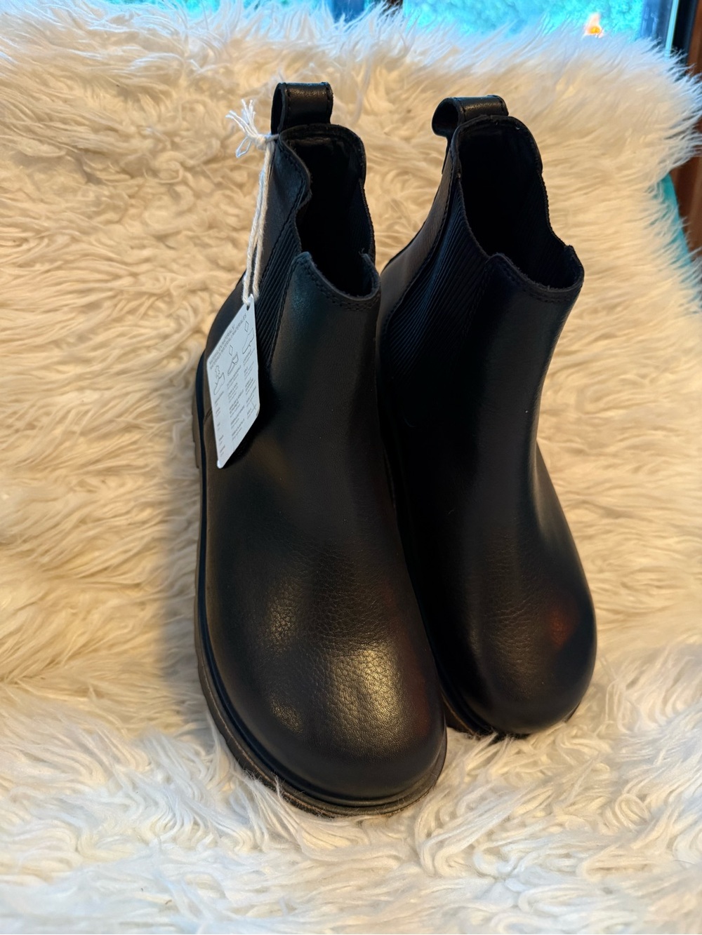 Birkenstock Black Leather Chelsea Boots - Picture 7 of 8